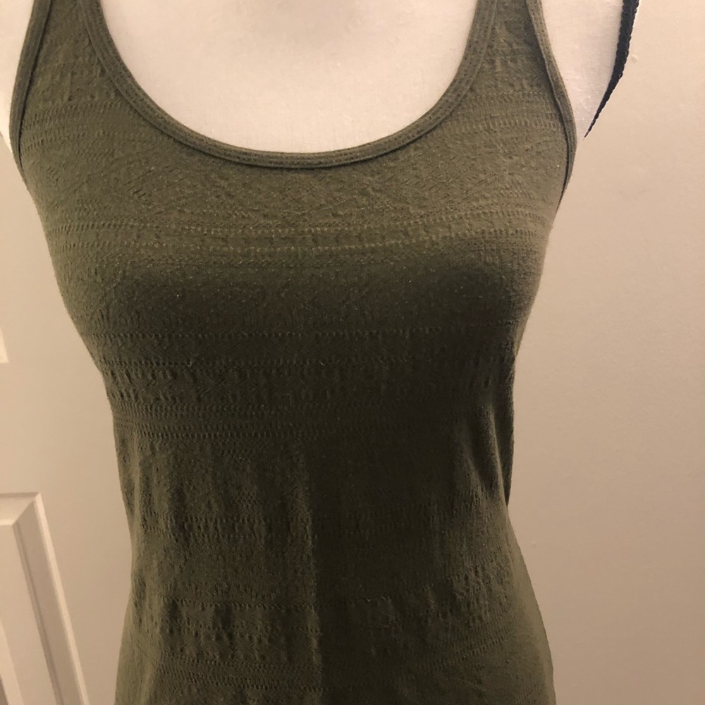 Mossimo military green tank top